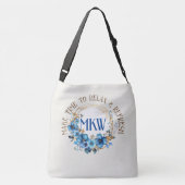 Verwenste Vrouwe van Vrije Tijd - Zie Terug - Crossbody Tas (Achterkant)