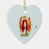 Verwerende partij: Archangel Uriel Keramisch Ornament (Rechts)