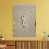 Verwerende partij die Astarte afschildert, godin v Canvas Afdruk (Insitu (Woonkamer))