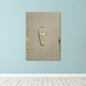 Verwerende partij die Astarte afschildert, godin v Canvas Afdruk (Insitu (Houten vloer))