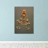 Verwerende partij, van de Camiros necropolis, c.63 Canvas Afdruk (Insitu (Houten vloer))