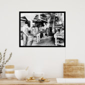 Verwerking C & H-suiker 1914 Poster (Keuken)