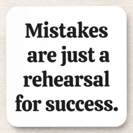 Verwerkt hard Onderzetter van plastic