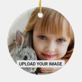 Verwerkt Hummingbird Bestie Gepersonaliseerd Keramisch Ornament (Achterkant)
