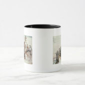 Verwerkt kasteel mok (Midden)