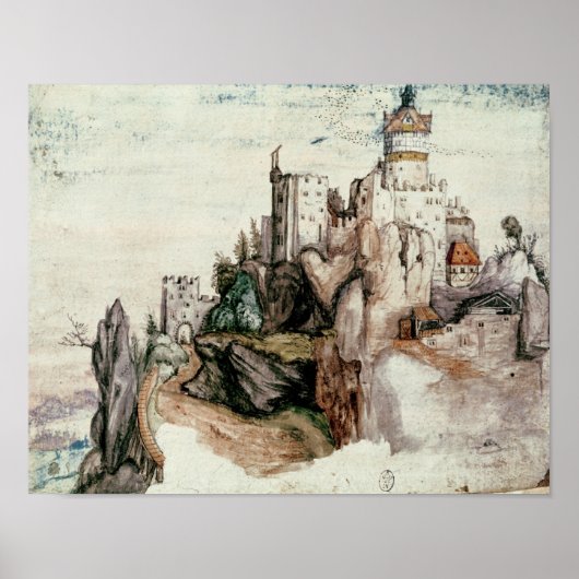 Verwerkt kasteel poster (Voorkant)