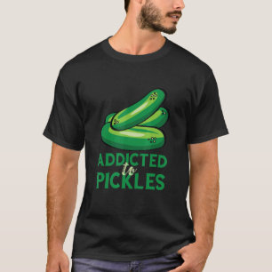 Verwerkt op komkommer kikkervis t-shirt