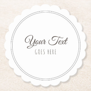 verwerkt product kartonnen onderzetters