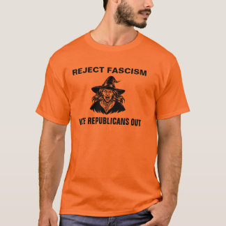VERWERP FASCISME HALLOWEEN T-SHIRT