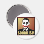Verwerp het socialisme magneet (Voorkant / Achterkant)
