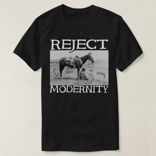 Verwerp Modernisering T-shirt (Design voorkant)
