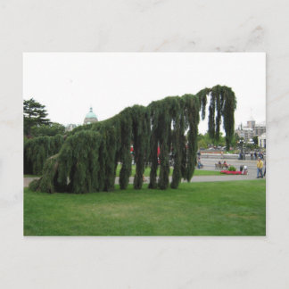 Verwerpen van een horrorfilm? briefkaart