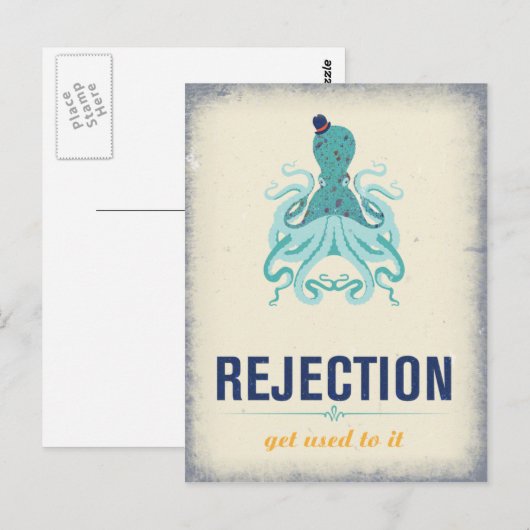 Verwerping Briefkaart (Voorkant / Achterkant)