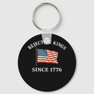 Verwerping Koningen Sinds 1776 Essentiële Stijl Sleutelhanger