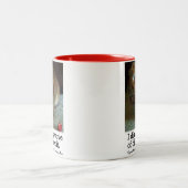 Verwerping van Bunny Rabbit Two Tone Mok (Center)