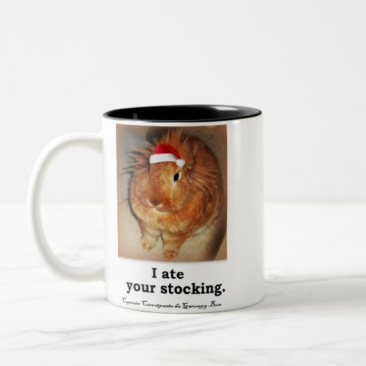 Verwerping van Bunny Rabbit Two Tone Mokken (Links)