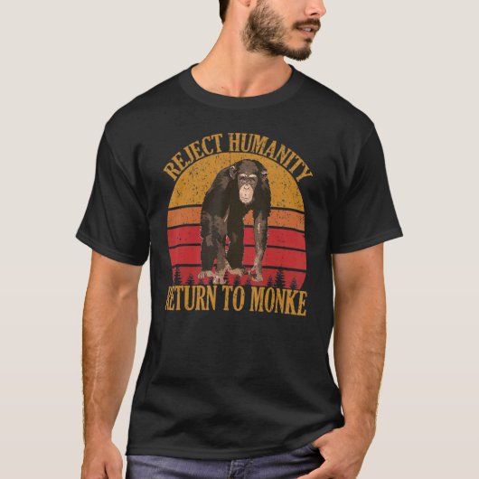  verwerping van de mensheid t-shirt (Voorkant)