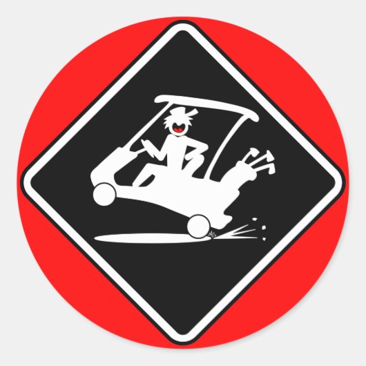 Verwerpt DUDE-3 Ronde Sticker (Voorkant)