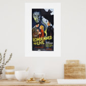 Verwerpt tot live (xl) poster (Keuken)