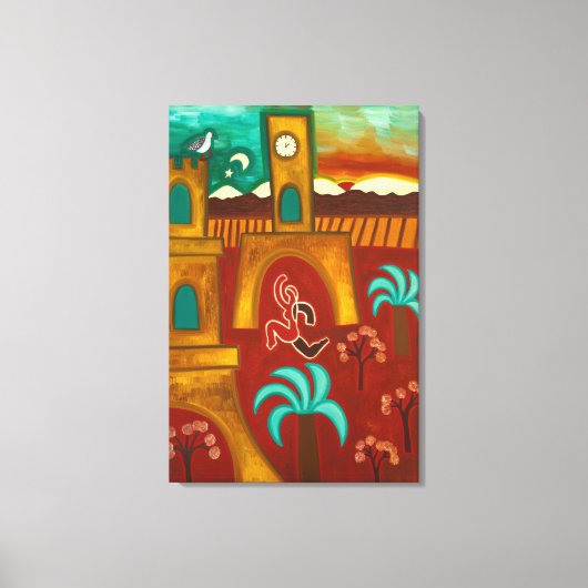 Verwerving kasteel 2010 canvas afdruk (Voorkant)