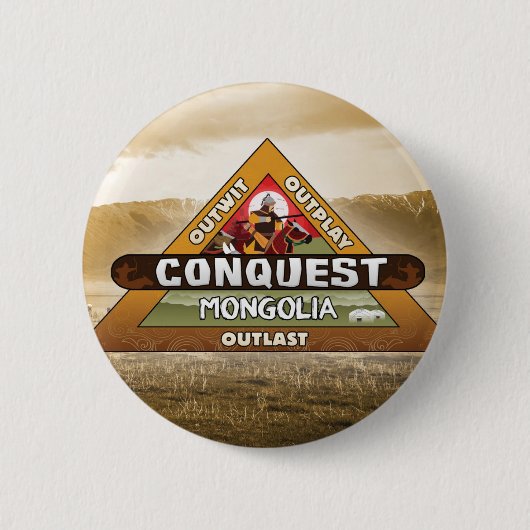 Verwerving: Mongolië Logo Button (Voorkant)