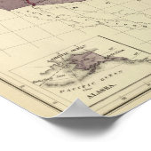 Verwerving van Amerikaanse gebieden Poster (Hoek)