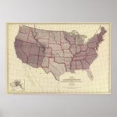 Verwerving van Amerikaanse gebieden Poster (Voorkant)