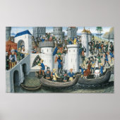 Verwerving van Constantinopel door de kruisvaarder Poster (Voorkant)