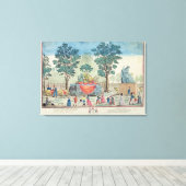 Verwerving van het Handvest van de Landbouw Canvas Afdruk (Insitu (Houten vloer))