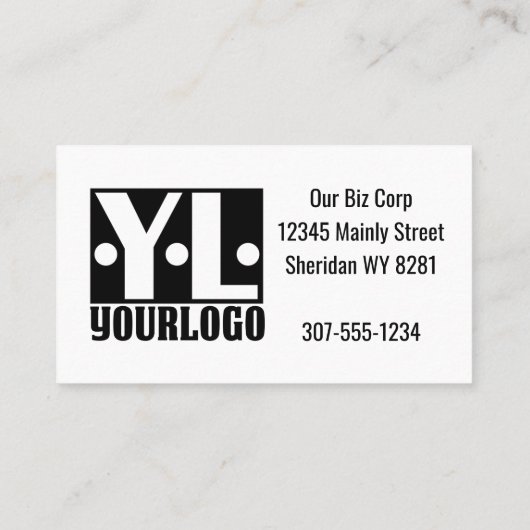 Verwerving van hulp wilde baan met busi visitekaartje (Achterkant)