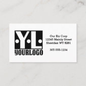 Verwerving van hulp wilde baan visitekaartje (Achterkant)