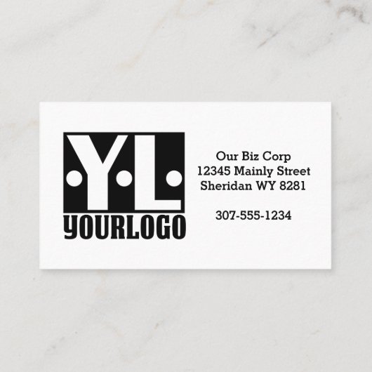 Verwerving van hulp wilde baan visitekaartje (Achterkant)