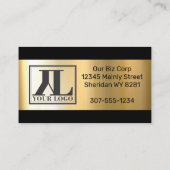 Verwerving van hulp wilde baan visitekaartje (Achterkant)