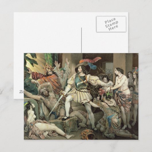 Verwerving van Mexico Briefkaart (Voorkant / Achterkant)