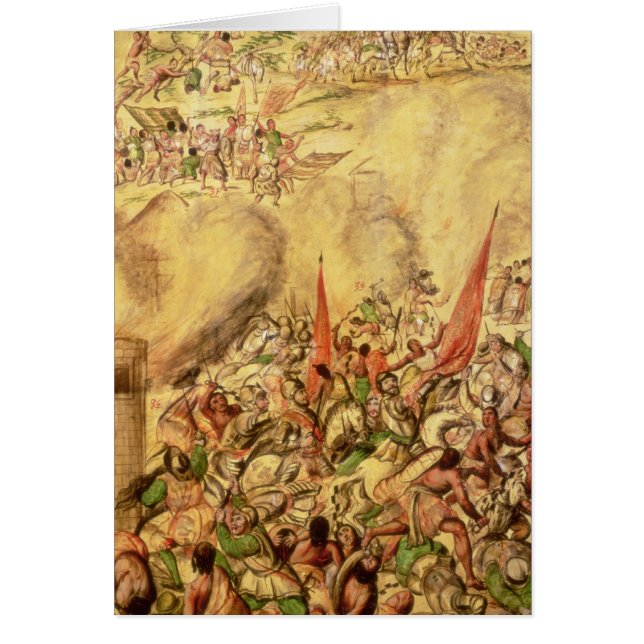 Verwerving van Mexico: De Spanjaarden die zich ter (Voorkant)