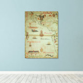 Verwerving van Mexico en Peru Canvas Afdruk (Insitu (Houten vloer))