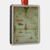 Verwerving van Mexico en Peru Metalen Ornament (Rechts)