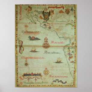 Verwerving van Mexico en Peru Poster