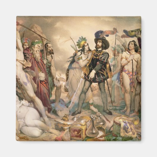 Verwerving van Mexico Magneet (Voorkant)