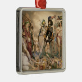 Verwerving van Mexico Metalen Ornament (Rechts)