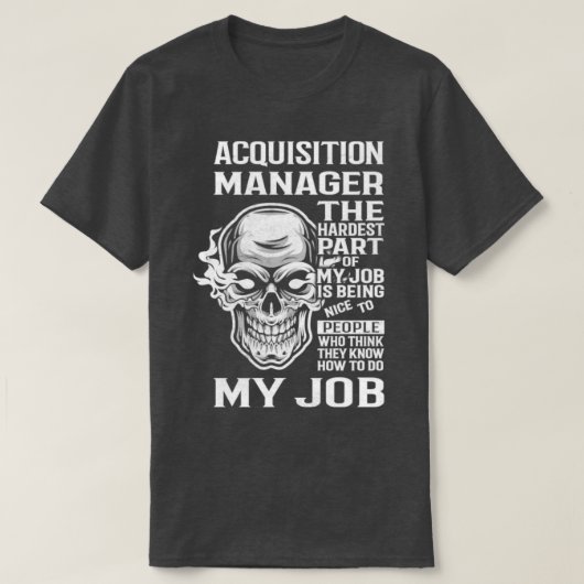 Verwervingsbeheer T-shirt (Design voorkant)