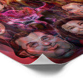 verweven caleidoscoop van emotie poster (Hoek)