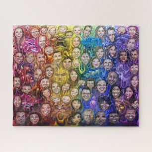 Verweven emoties legpuzzel