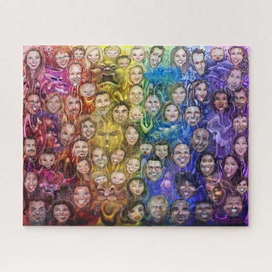 Verweven emoties legpuzzel (Horizontaal)