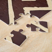 Verweven Erfgoed | Tribale Patroondoos Legpuzzel (Zijkant)