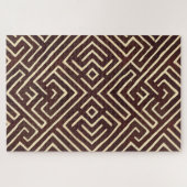 Verweven Erfgoed | Tribale Patroondoos Legpuzzel (Horizontaal)