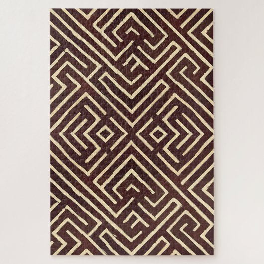 Verweven Erfgoed | Tribale Patroondoos Legpuzzel (Verticaal)