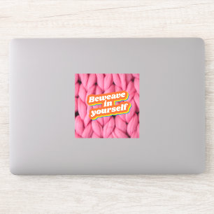 Verweven in je eigen Sticker