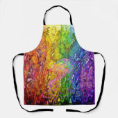 Verweven Magische Regenboog Schort (Voorkant)