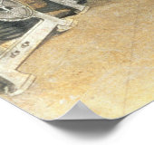 Verweven met mozaïeken, 1834 poster (Hoek)